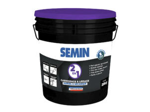 Semin 2-in-1 vul- en afwerkpleister 25kg