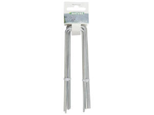 Nature Agrafes de fixation pour toile de paillage 14cm 10 pièces