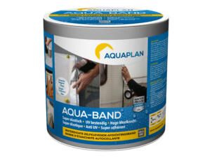 Aquaplan Aqua-Band 15cm x 10m aluminium grijs