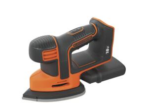 Black+Decker BDCDS18N-XJ Mouse accu detailschuurmachine 18V Li-Ion zonder accu + schuurgaas 3 stuks