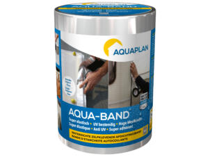 Aquaplan Bande d'étanchéité autocollante en aluminium 100x15 cm