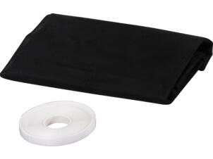 CanDo Basic toile moustiquaire avec bande auto-agrippante 130x150cm noir