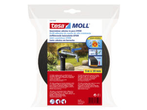 Tesa Buisisolatie 5m 2cm zwart