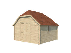 Woodlands Cardiff L houten tuinhuis 355x355x315 cm blokhut