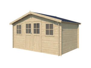 Gardenas Davos houten tuinhuis 415x295x248 cm blokhut anticondensbescherming