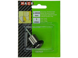 Mack Deurstop 20mm inox