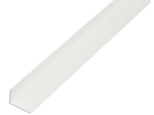 Eco hoekprofiel 30x20x1 mm 100cm PVC wit