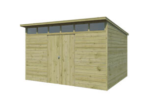 Gardenas Edge XXL tuinhuis 360x300x238 cm hout geïmpregneerd