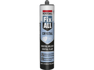 Soudal Fix All Crystal colle de montage 290ml transparent