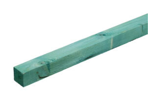 Gedrenkt hout +/- 47x47 mm +/- 3,0m