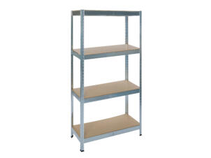 Practo Home Heavy Duty opbergrek 150x75x30 cm metaal/hout