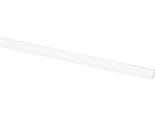 Hollat 13x13 mm 270cm grenen gegrond wit
