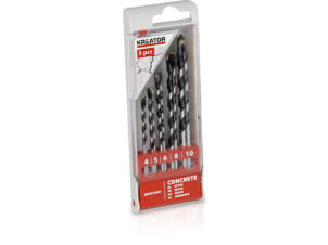 Kreator KRT012401 betonborenset 4-10 mm 5-delig