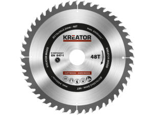 Kreator KRT020421 cirkelzaagblad 210mm 48T hout