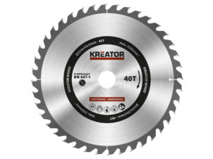 Kreator KRT020427 cirkelzaagblad 254mm 40T hout