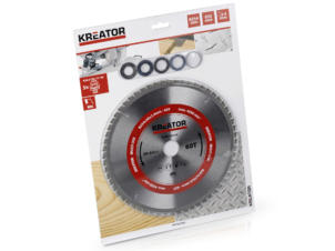 Kreator KRT020505 universeel cirkelzaagblad 254mm 60T