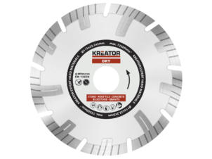 Kreator KRT084100 disque diamant béton 115x2x22,2 mm sec