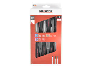 Kreator KRTH20001 schroevendraaierset SL/PH/PZ 6-delig