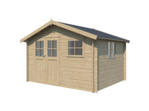 Gardenas Kopenhagen houten tuinhuis 355x295x252 cm blokhut