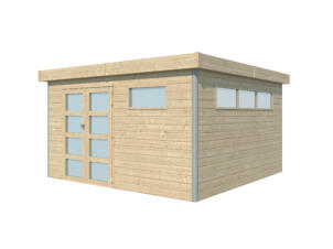 Woodlands Kyoto III tuinhuis 385x385x235 cm hout anticondensbescherming