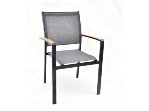 Garden Plus Lari chaise de jardin gris