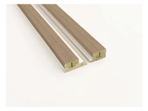 Maestro Latt afwerkprofiel set wit/natural oak