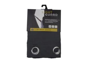Light Guard Light Guard thermisch gordijn verduisterend 140x280 cm ring iron