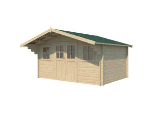 Gardenas Matterhorn houten tuinhuis 415x320x248 cm blokhut