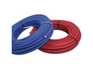 Saninstal Meerlagenbuis pert-alu 20x2 mm per rol 15m rood