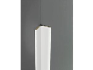 Maestro Moulure pliante 50x2 mm 270cm noble crystal white 2 pièces