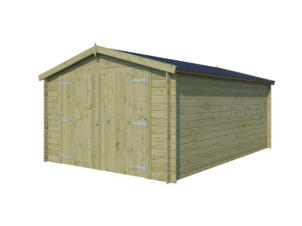 Gardenas Odense garage 535x355x241,2 cm hout geïmpregneerd