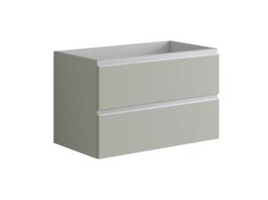 Aquatrends Oriali meuble lavabo 80cm 2 tiroirs vert thym
