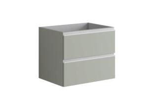 Aquatrends Oriali wastafelkast 60cm 2 lades tijmgroen