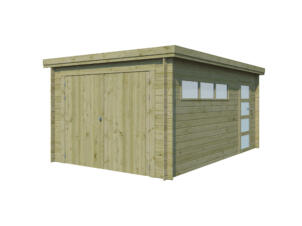 Gardenas Oslo garage 505x325x232 cm hout geïmpregneerd