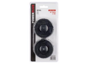 Powerplus POWACG1202 bobine double fil pour coupe-bordures 1,4mm 3m POW6012 2 pièces
