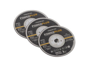 Powerplus POWAIR1201 disque de coupe métal 76x1,2x9,5 mm 3 pièces