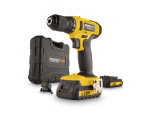 Powerplus POWX00435 perceuse-visseuse sans fil 20V Li-Ion + 2 batteries