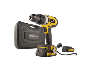 Powerplus POWX00445 perceuse-visseuse à percussion sans fil 20V Li-Ion + 2 batteries