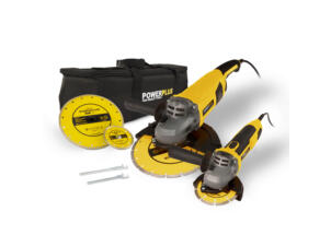 Powerplus POWX06250 meuleuse d'angle 2000W 230mm + 750W 115mm