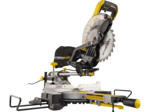 Powerplus POWX075720DB scie à onglet double télescopique 1600W