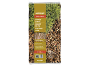 Agrofino Paillis écorces 10-40 mm 60l pin