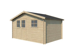 Gardenas Palermo L houten tuinhuis 415x295x248 cm blokhut anticondensbescherming