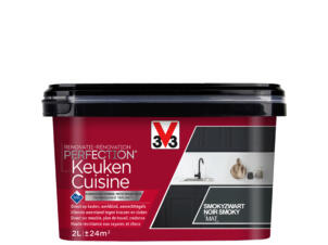 V33 Perfection renovatieverf keuken mat 2l smokyzwart