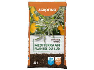 Agrofino Potgrond voor mediterrane planten Aquasafe 40L