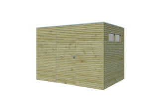 Woodlands QB I houten tuinhuis 300x210x216 cm hout geïmpregneerd