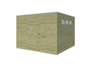 Woodlands QB II houten tuinhuis 300x300x216 cm hout geïmpregneerd