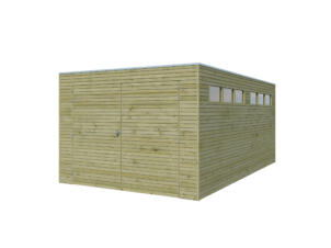 Woodlands QB garage 300x510x216 cm bois imprégné