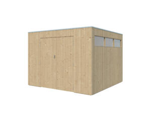Woodlands QBV M houten tuinhuis 298x298x220 cm blokhut