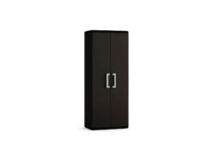Keter Quadra armoire de rangement haute 68x39x166 cm noir