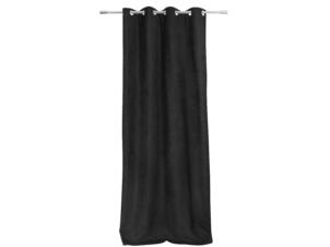 Home Style Rideau occultant thermique avec œillets 140x260 cm alina ardoise